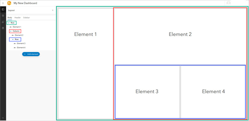 Layout tree highlighting Layout tree highlighting